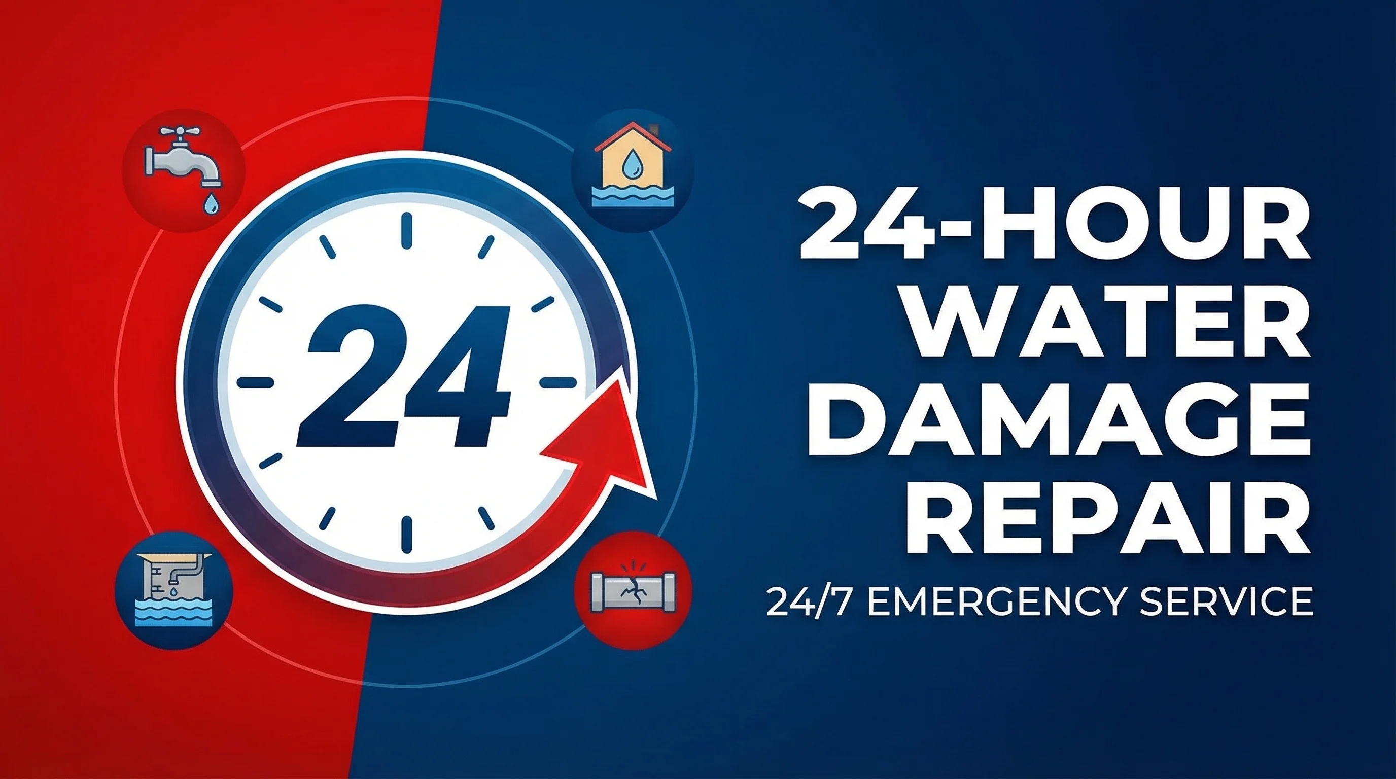 24-Hour Water Damage Repair: What to Expect When You Call