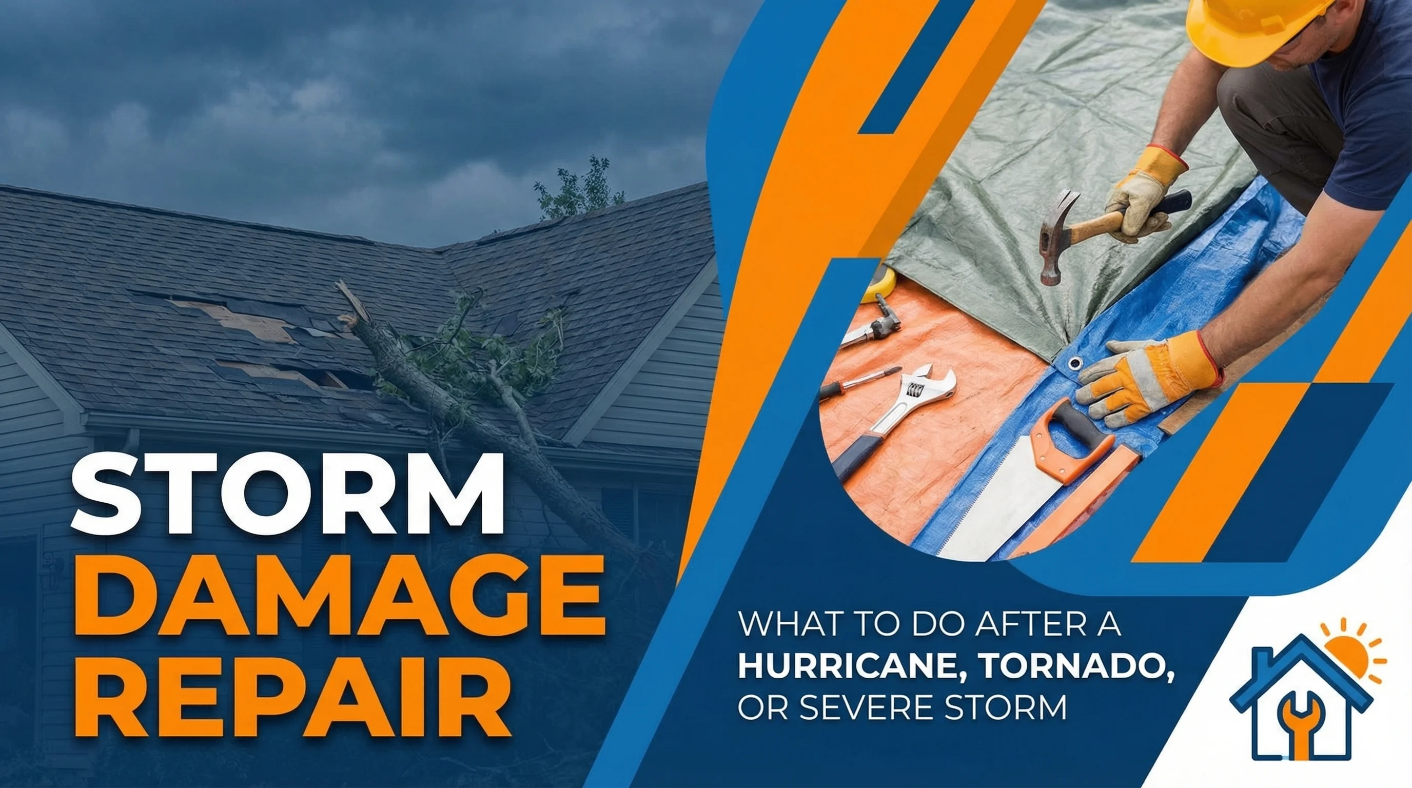 Storm Damage Repair: What to Do After a Hurricane, Tornado, or Severe Storm