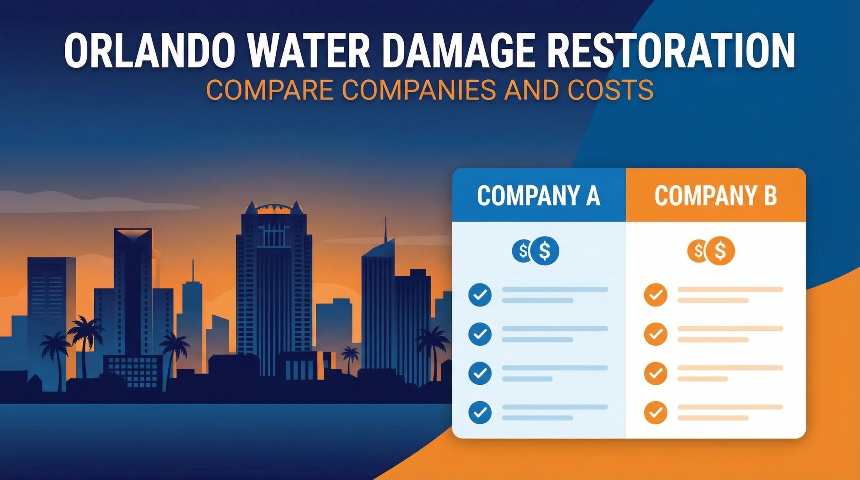 Orlando Water Damage Restoration: Compare Companies and Costs