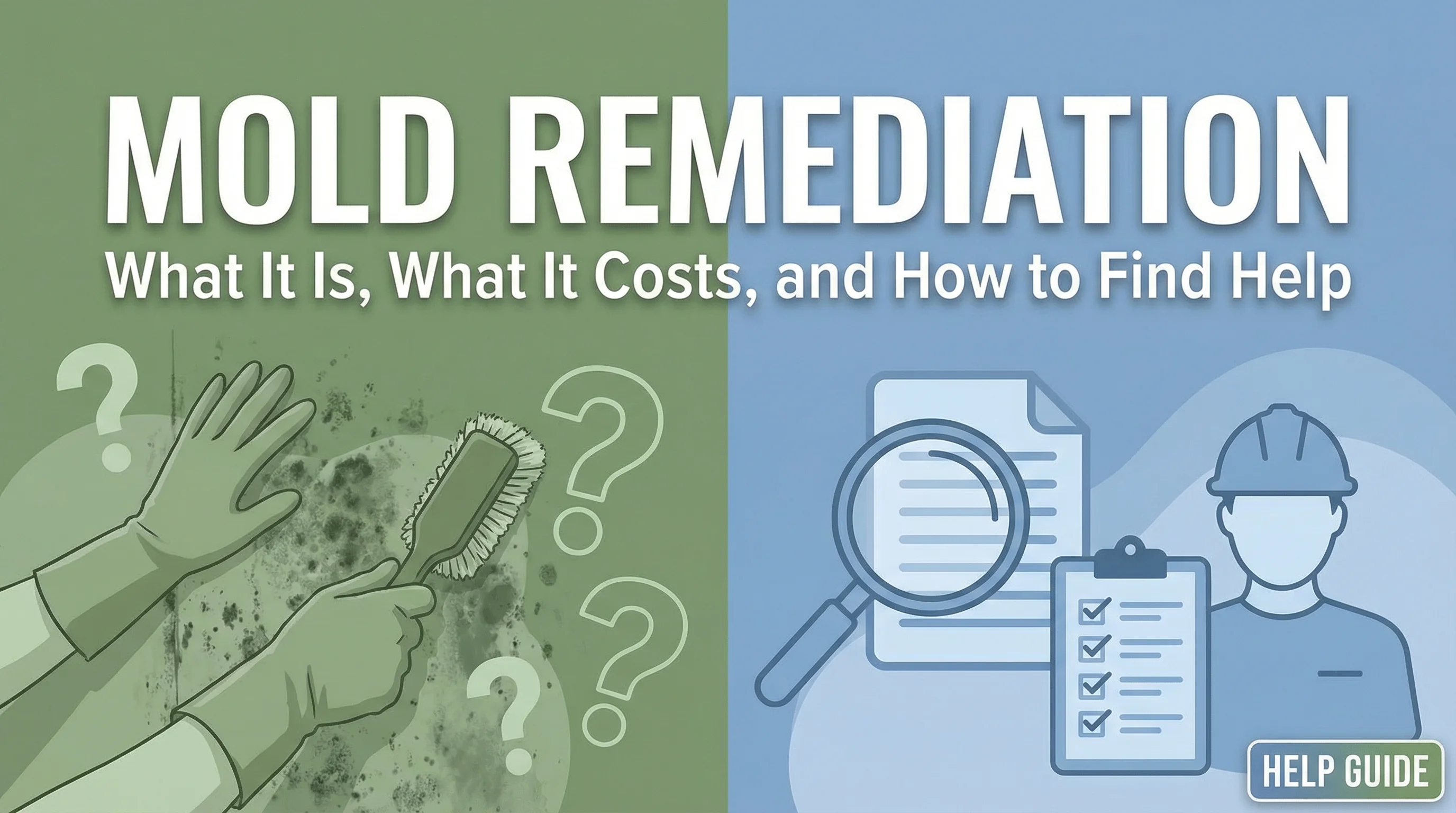 Mold Remediation: What It Is, What It Costs, and How to Find Help