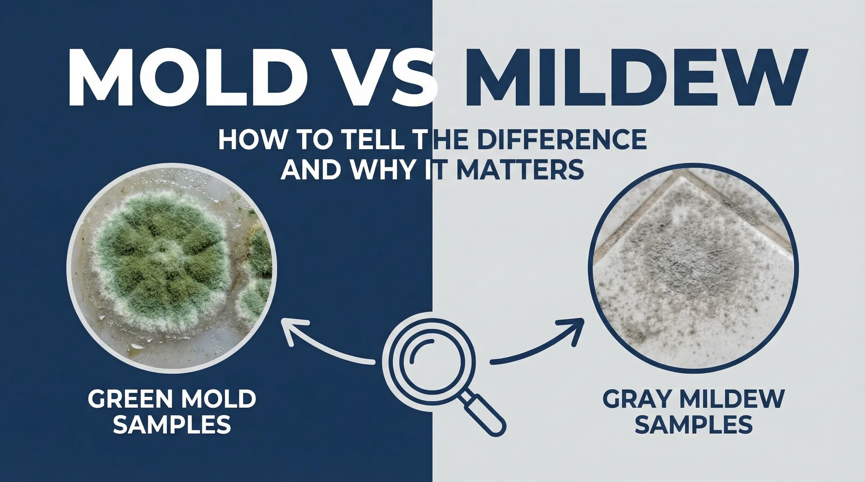 Mold vs. Mildew: How to Tell the Difference and Why It Matters