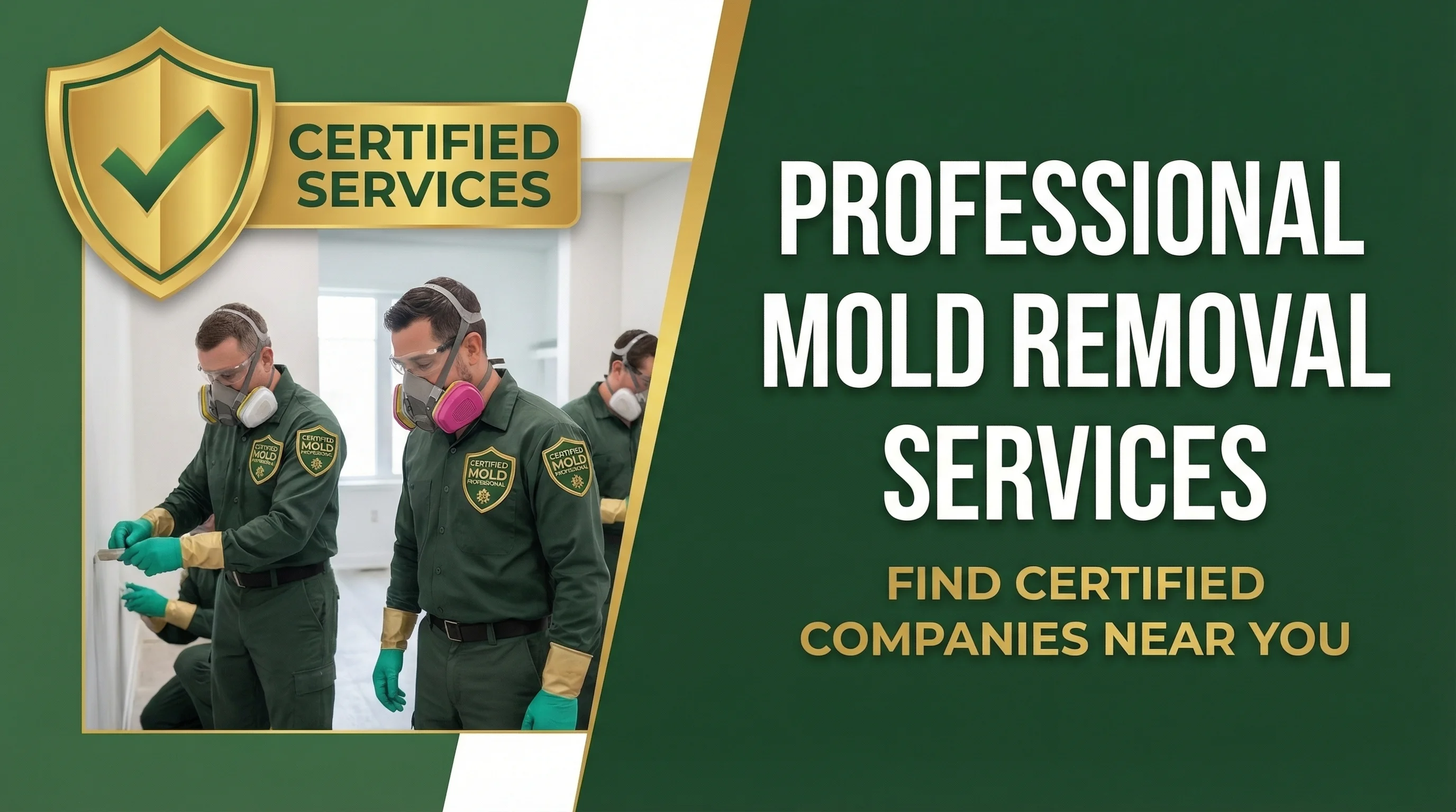Professional Mold Removal Services: Find Certified Companies Near You