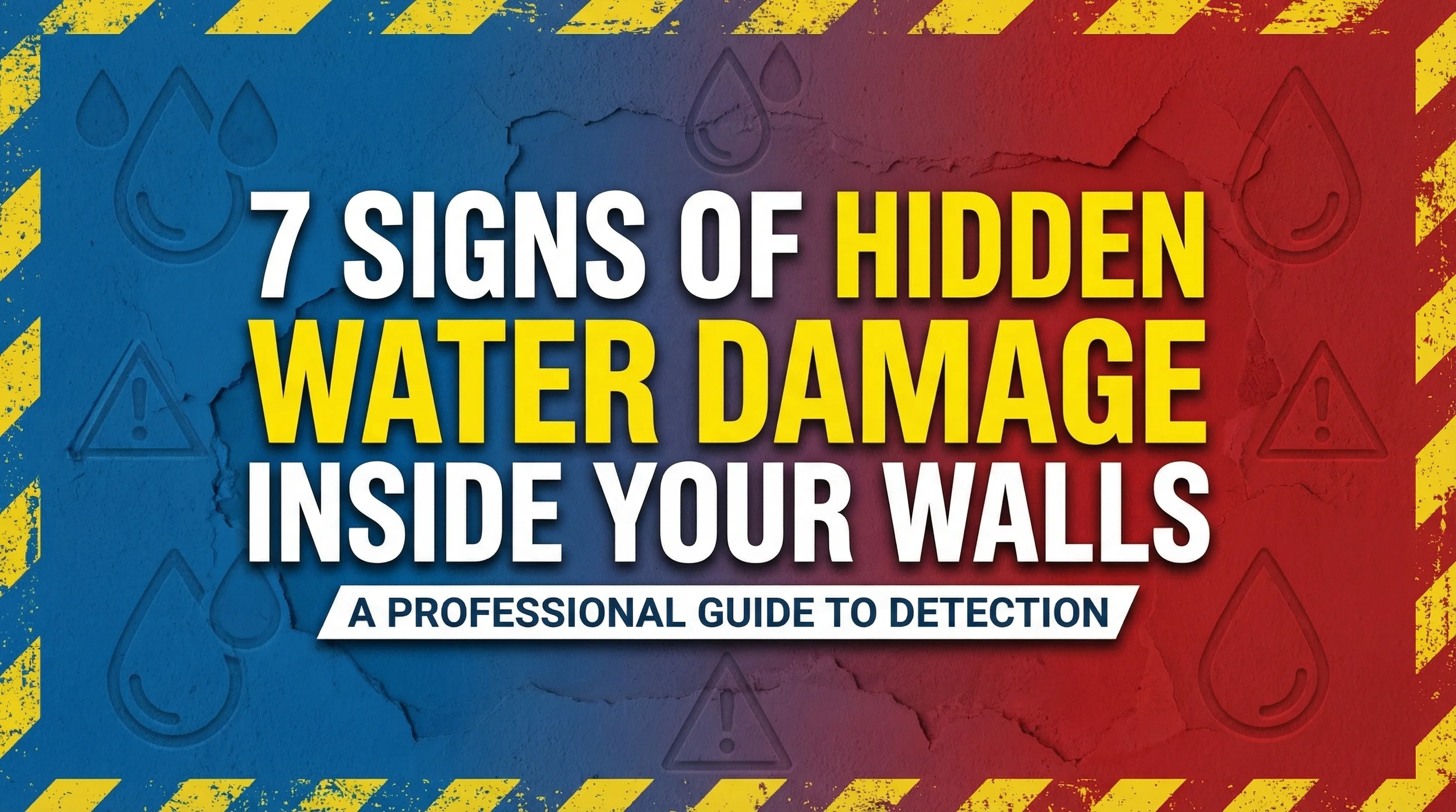 7 Signs of Hidden Water Damage Inside Your Walls