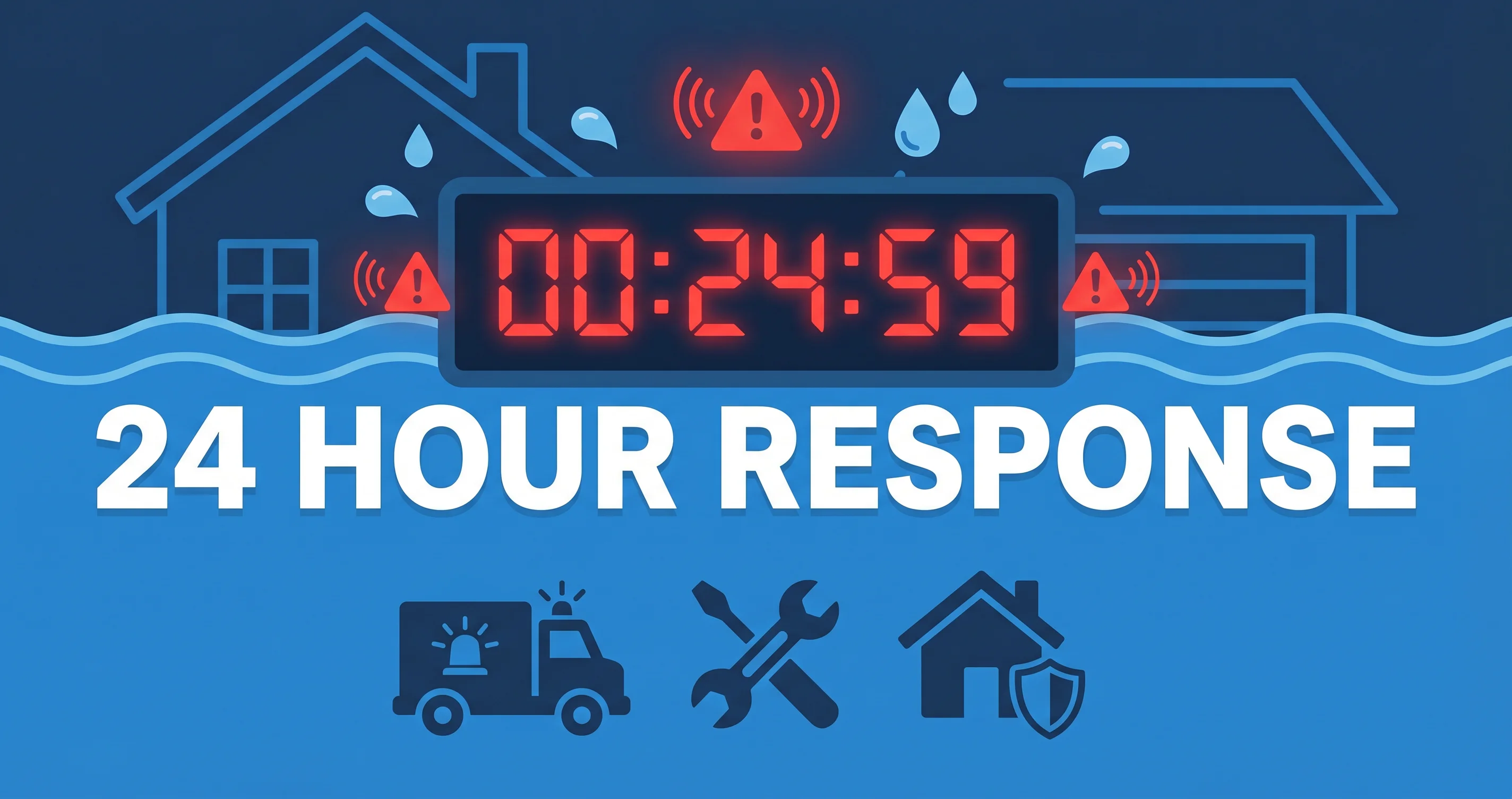 24-Hour Water Damage Restoration: Why Response Time Changes Everything