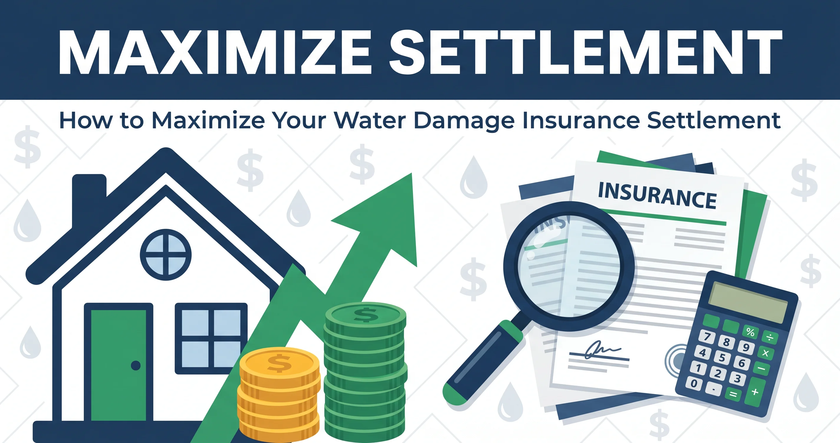How to Maximize Your Water Damage Insurance Settlement