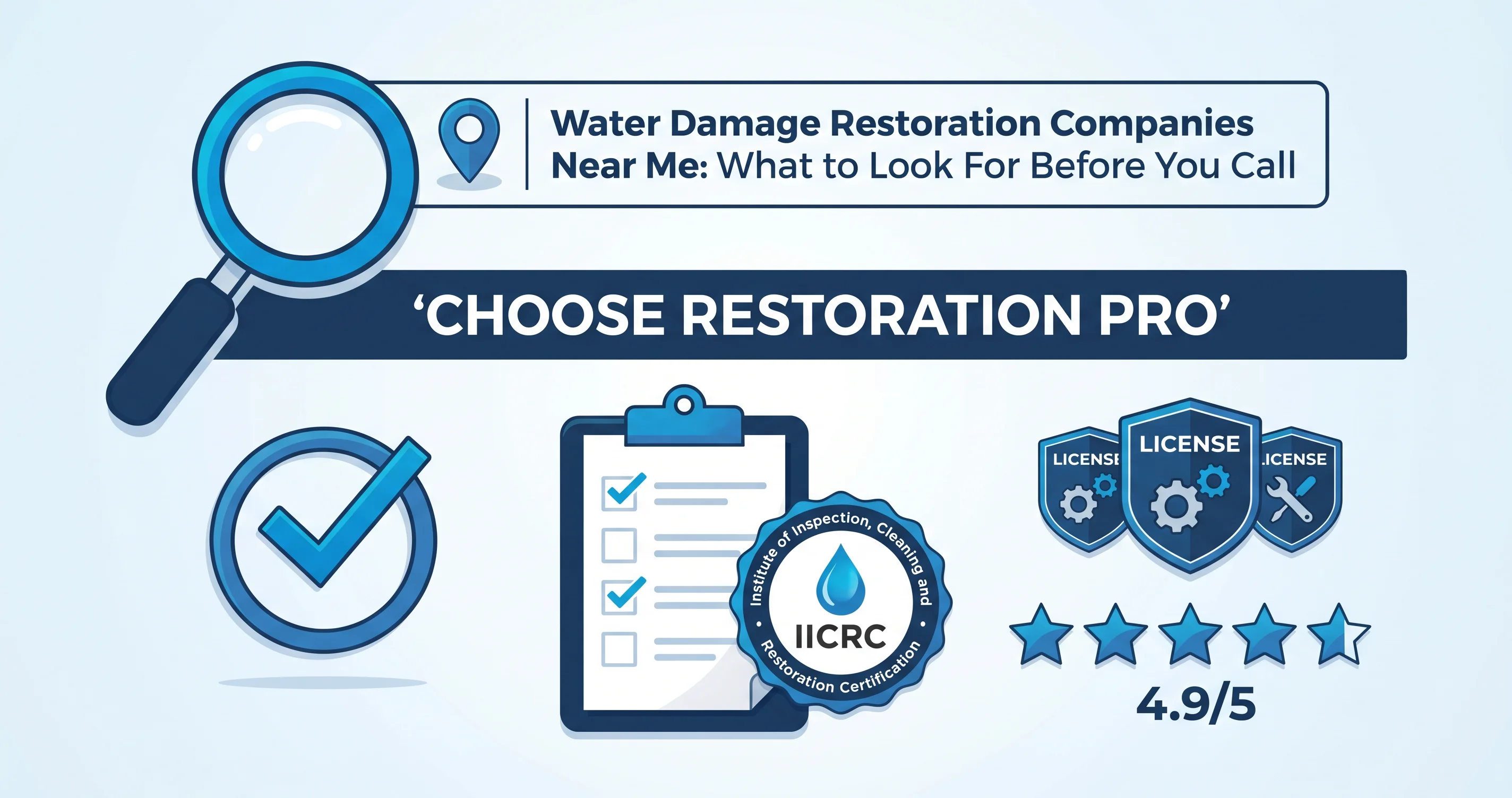 Water Damage Restoration Companies Near Me: How to Spot the Scams
